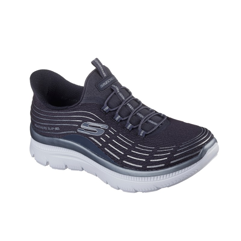 Sneakers Mujer Skechers Summits Plus - Soft Luster Gris