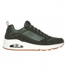 Sneakers Hombre Skechers Uno Kaki