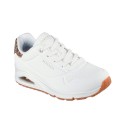 Sneakers Mujer Skechers Uno - Jungle Nite Blanco