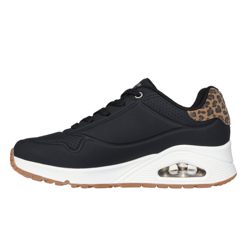 Sneakers Mujer Skechers Uno - Jungle Nite Negro