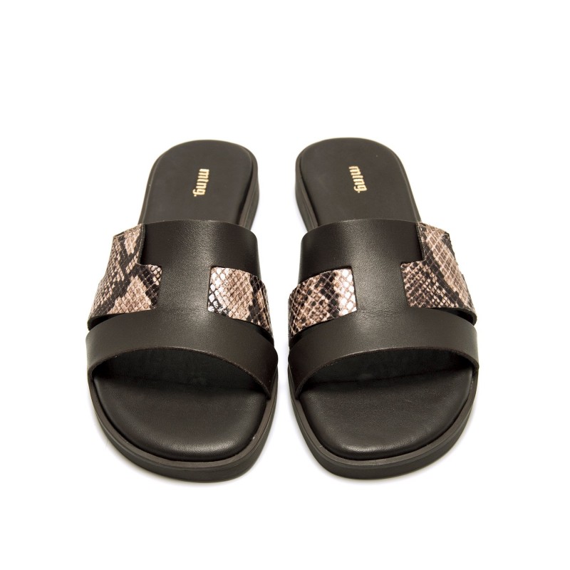 Sandalias Casual de Mujer MTNG ALYSA Marron 60746