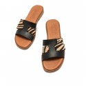 Sandalias Casual de Mujer MTNG ALYSA Negro 60312