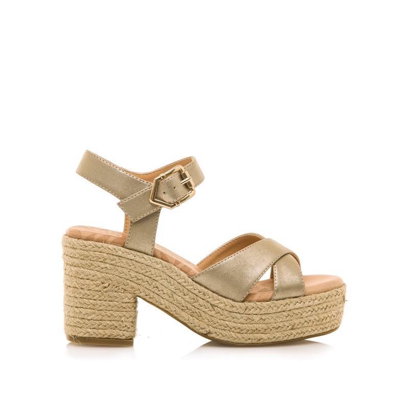 Sandalias Casual de Mujer MTNG COURTNEY Oro 60364
