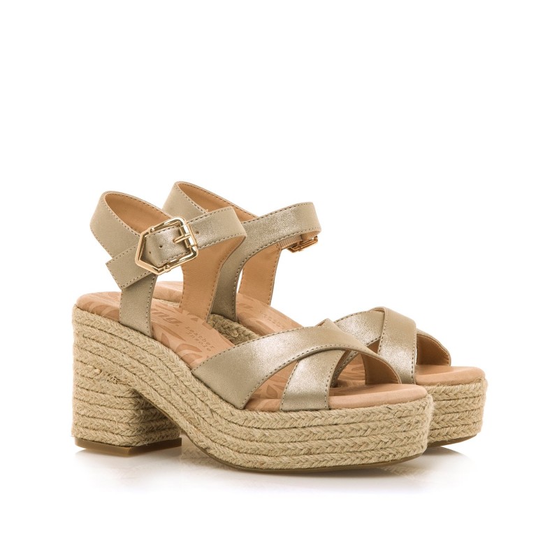 Sandalias Casual de Mujer MTNG COURTNEY Oro 60364
