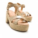 Sandalias Casual de Mujer MTNG COURTNEY Oro 60364