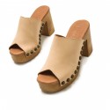 Sandalias Casual de Mujer MTNG COYOTE Beige 60309