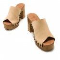 Sandalias Casual de Mujer MTNG COYOTE Beige 60309