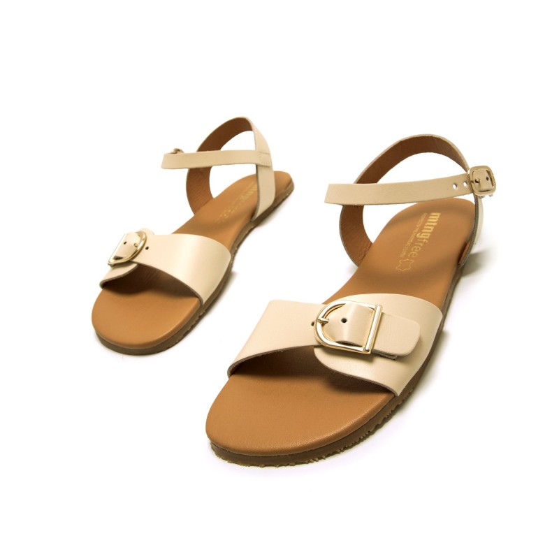 Sandalias Casual de Mujer MTNG FREE-CLEO Beige 61600