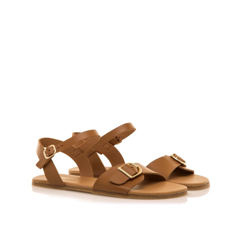 Sandalias Casual de Mujer MTNG FREE-CLEO Marron 61602