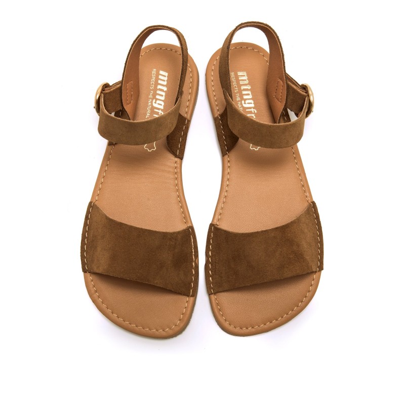Sandalias Casual de Mujer MTNG FREE-LARA Marron 61577