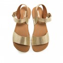 Sandalias Casual de Mujer MTNG FREE-LARA Oro 61570