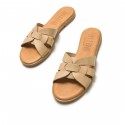 Sandalias Casual de Mujer MTNG MARIA Beige 57564
