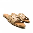 Sandalias Casual de Mujer MTNG MARIA Beige 57564