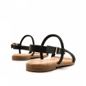 Sandalias Casual de Mujer MTNG MARIA Negro 60344
