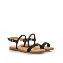 Sandalias Casual de Mujer MTNG MARIA Negro 60344