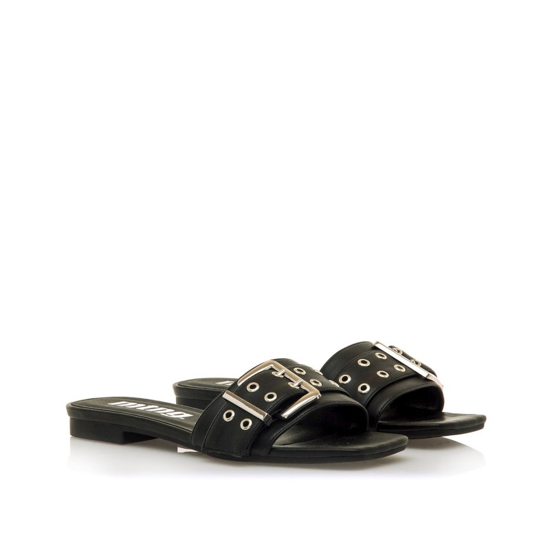 Sandalias Casual de Mujer MTNG NECANE Negro 60158