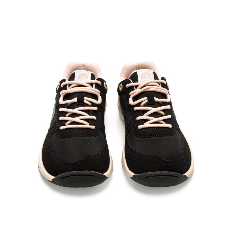 deportivas Casual de Mujer MTNG FREE-APOLO Negro 61047