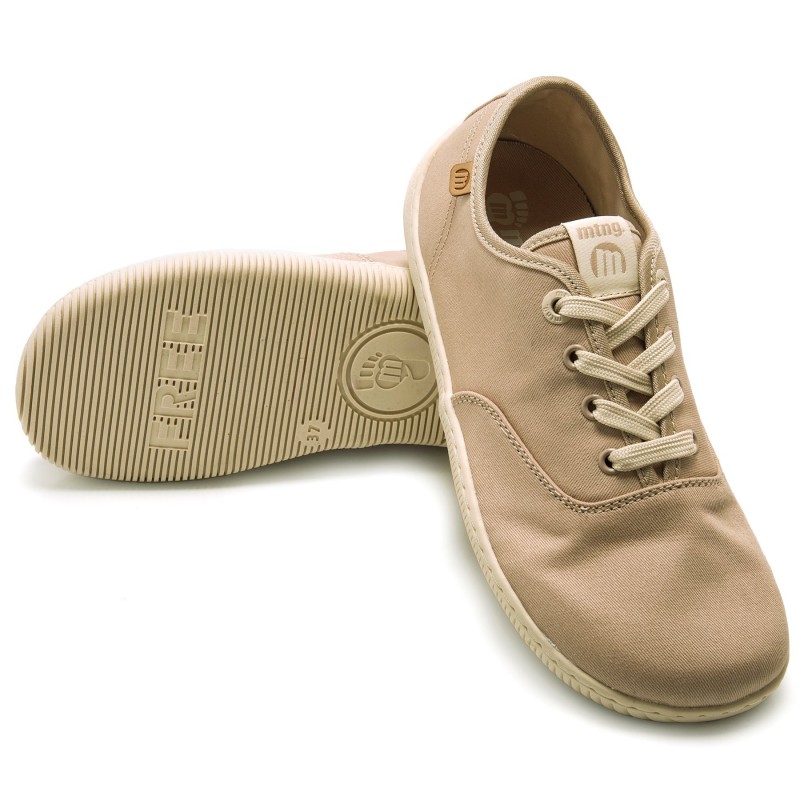 deportivas Casual de Mujer MTNG FREE-ARIA Beige 60448