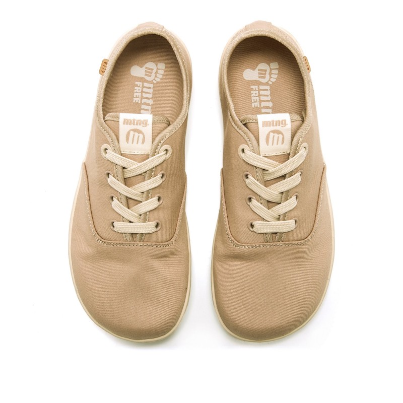 deportivas Casual de Mujer MTNG FREE-ARIA Beige 60448