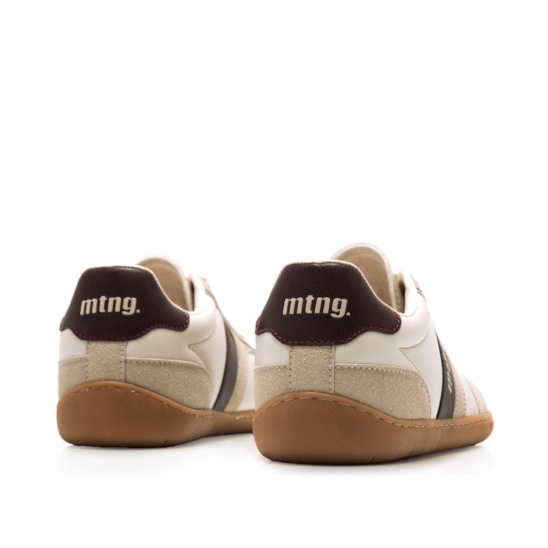 deportivas Casual de Mujer MTNG FREE-ARIA Beige 60830