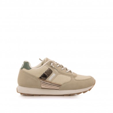 deportivas Casual de Mujer MTNG SAI Beige 61033