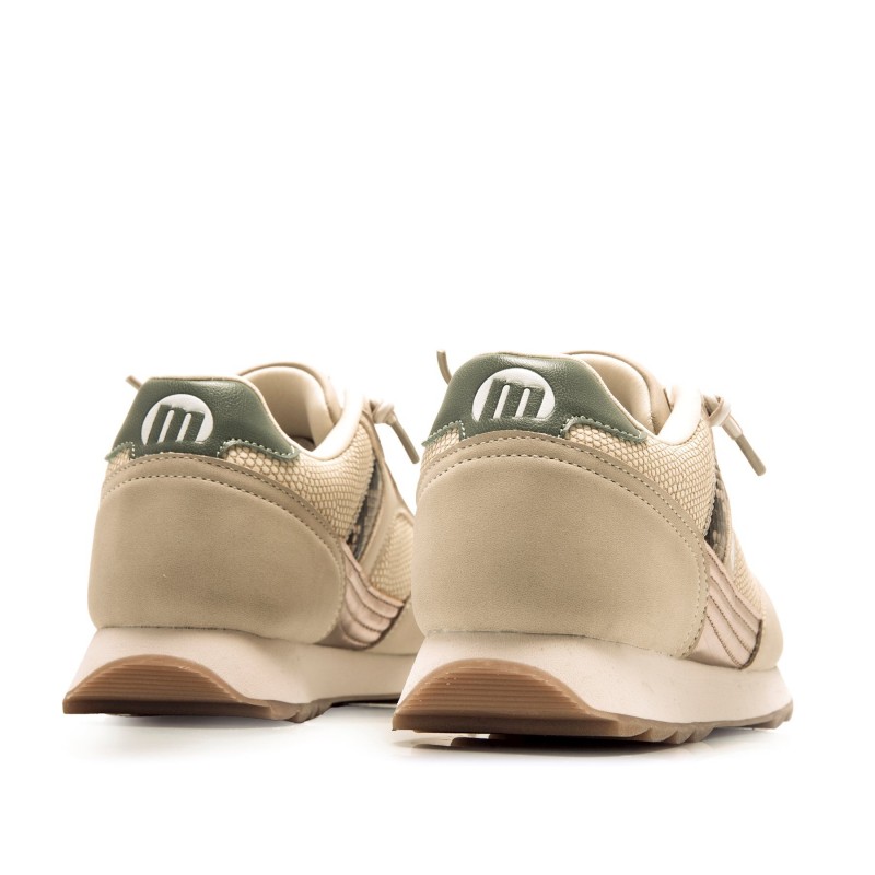 deportivas Casual de Mujer MTNG SAI Beige 61033