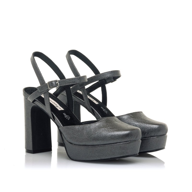 Zapatos Vestir de Mujer MARIAMARE 63372 Gris 55546