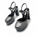 Zapatos Vestir de Mujer MARIAMARE 63372 Gris 55546