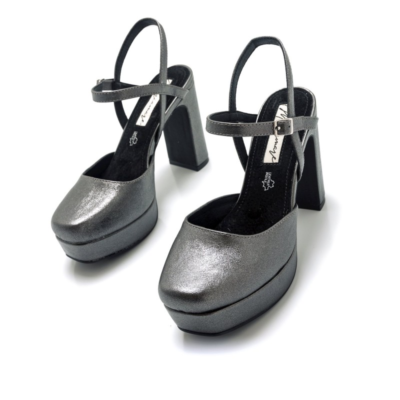 Zapatos Vestir de Mujer MARIAMARE 63372 Gris 55546