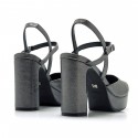 Zapatos Vestir de Mujer MARIAMARE 63372 Gris 55546