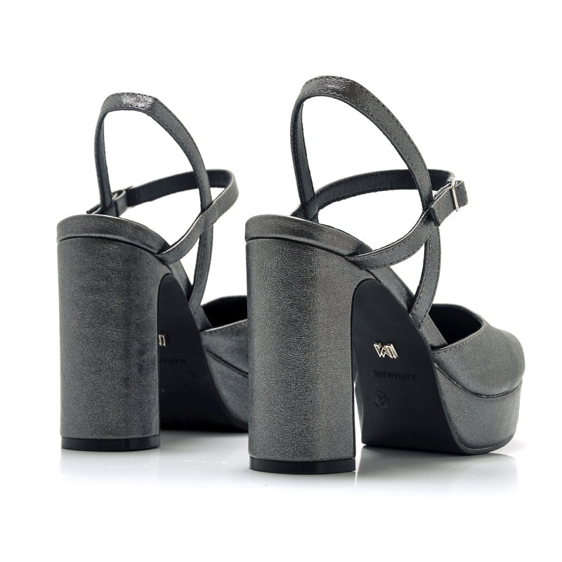 Zapatos Vestir de Mujer MARIAMARE 63372 Gris 55546