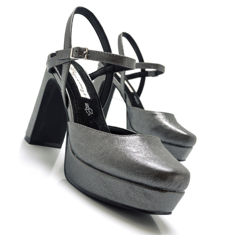 Zapatos Vestir de Mujer MARIAMARE 63372 Gris 55546