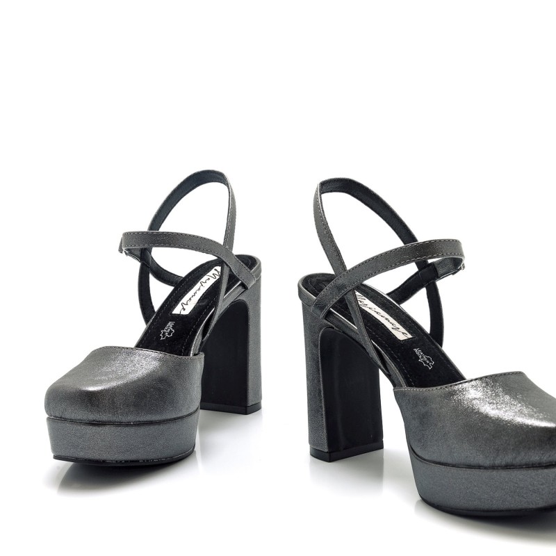 Zapatos Vestir de Mujer MARIAMARE 63372 Gris 55546
