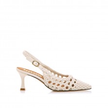 Zapatos Vestir de Mujer MTNG JADY Blanco 60605