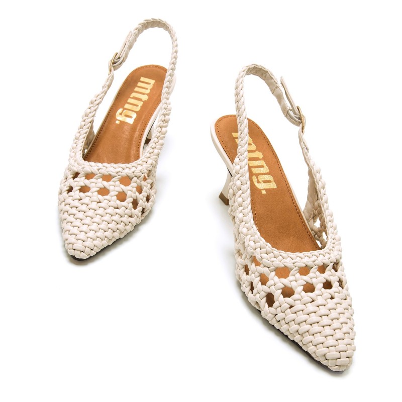 Zapatos Vestir de Mujer MTNG JADY Blanco 60605