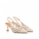 Zapatos Vestir de Mujer MTNG JADY Blanco 60605