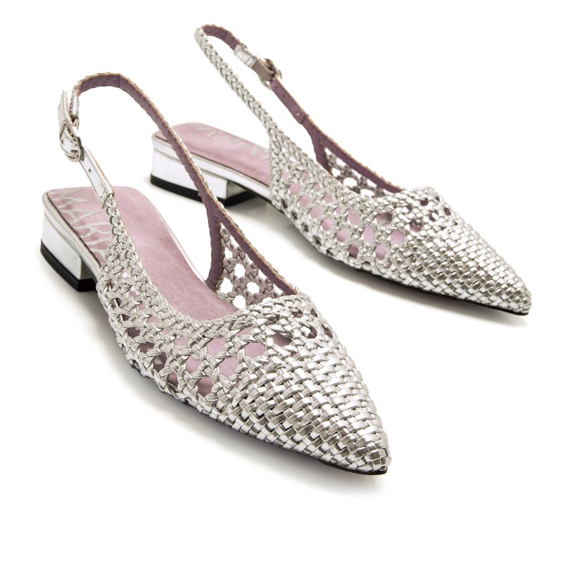 Zapatos Vestir de Mujer MARIAMARE PUGLIA Plata 60537