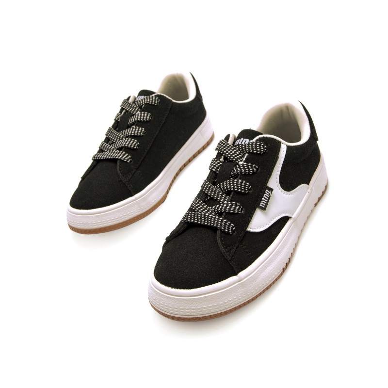 deportivas Casual de Niño MTNG KIDS SATURNO Negro 60883