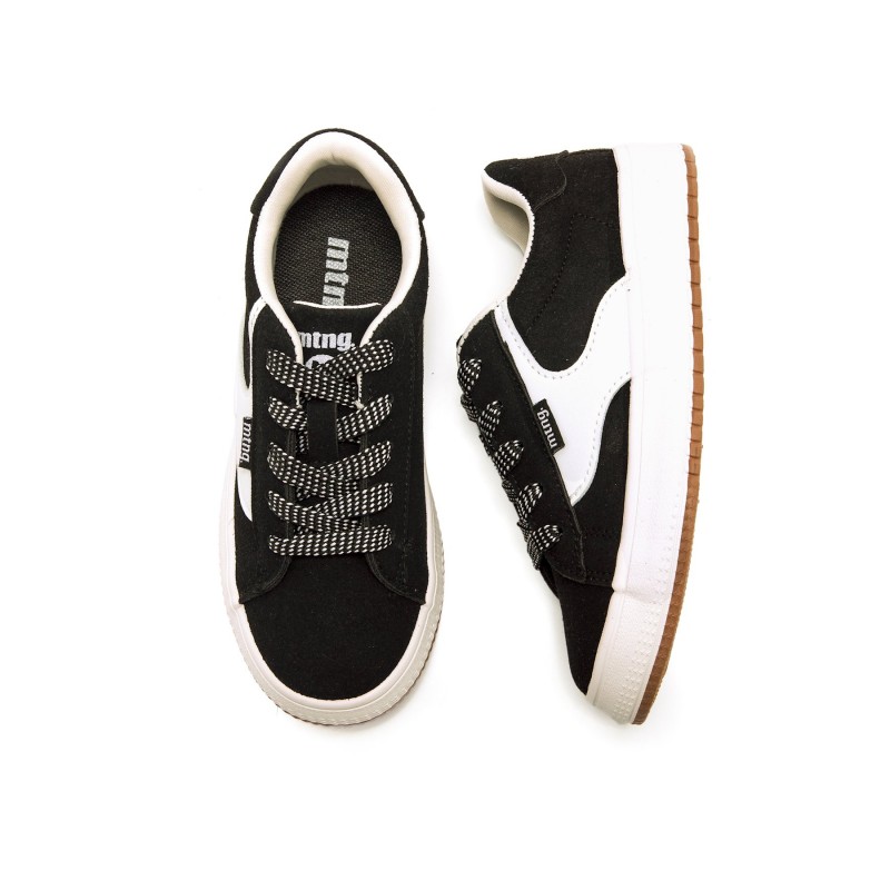 deportivas Casual de Niño MTNG KIDS SATURNO Negro 60883