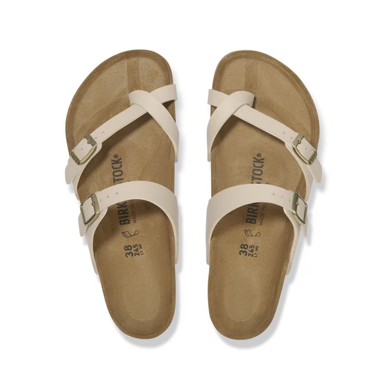 Sandalias Bio Mujer Birkenstock Mayari Beig