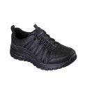 Sneakers Mujer Skechers Graceful-cozy Hug Negro-negro