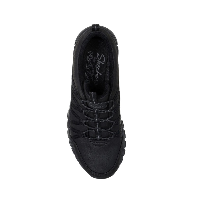 Sneakers Mujer Skechers Graceful-cozy Hug Negro-negro