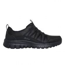 Sneakers Mujer Skechers Graceful-cozy Hug Negro-negro