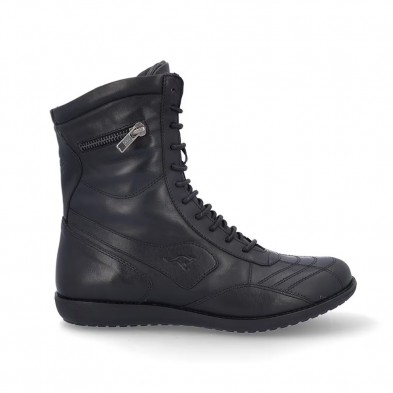 Botines Planos Mujer Kangaroos 915 Negro