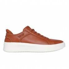 Sneakers Hombre Skechers Court Break-double Vented Cuero