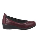 Zapatos de Sport Mujer Laura Azaña 21853fa Burdeos