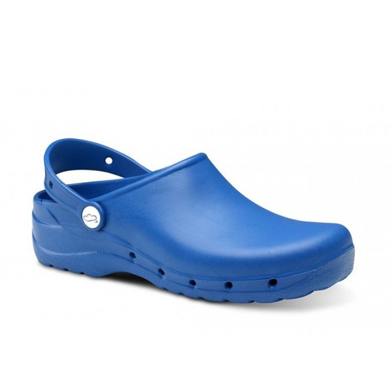 Zuecos Mujer Feliz Caminar Flotantes Azulon