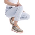 Zapato de mujer XTI 144156 Kaki