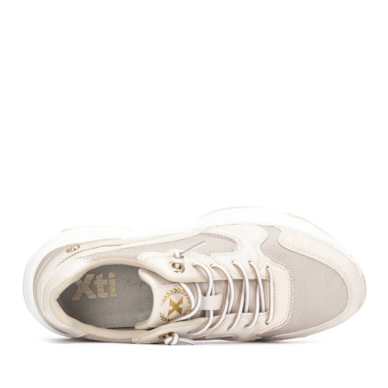 Zapato de mujer XTI 144181 Beige