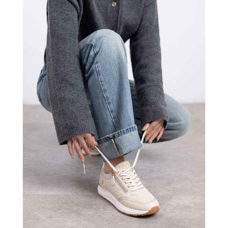 Zapato de mujer XTI 144183 Beige